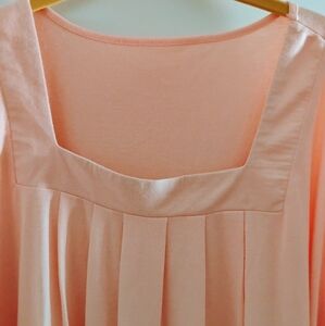 Women's Plus Size Peach Blouse